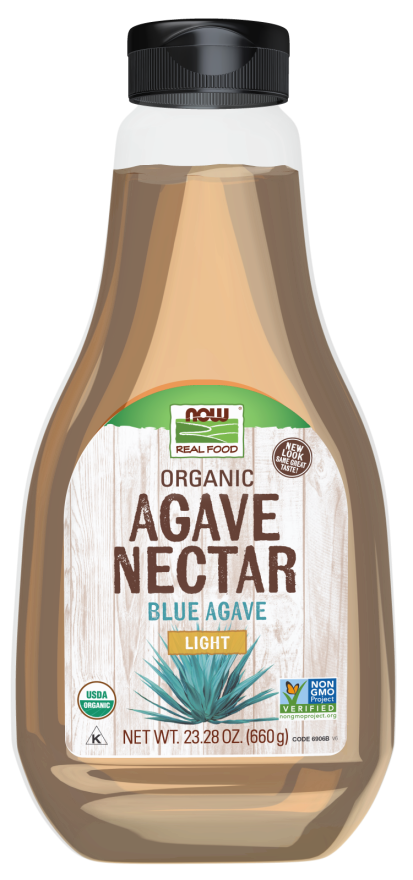 Now Agave nectar light 660g
