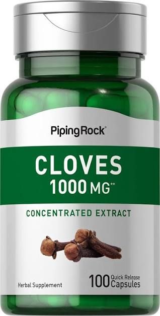Piping Rock Cloves 1000mg  100caps