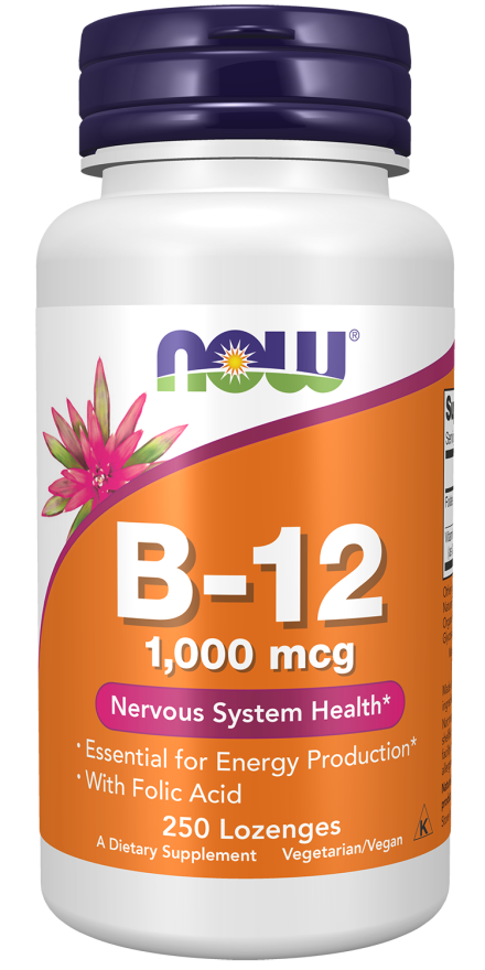 Now B-12 1000MCG 250lozenges