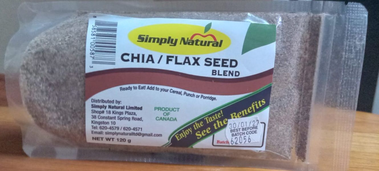 Simply Natural Chia/Flax Seed 120g