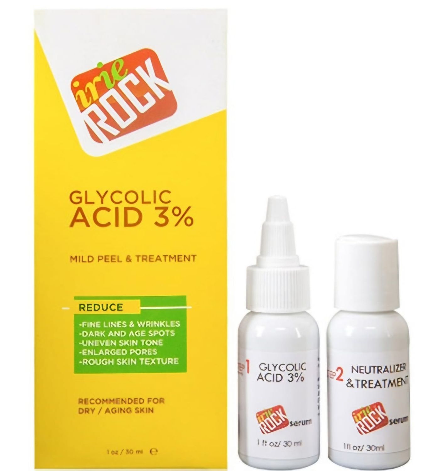 Irie Rock Glycolic Acid 3% 1floz