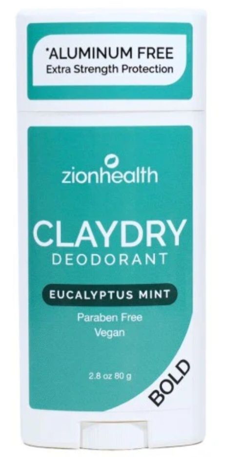Clay Dry Deodo- Eucalyptus Mint 2.8oz