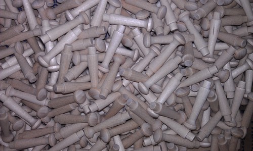 2-7/16" Medium Birch Shaker Pegs - Qty: 5, 10, 25, 50, 100