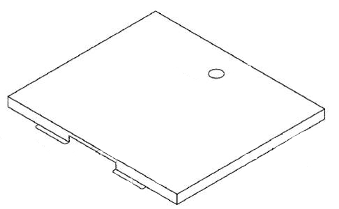 Buderus poklopac zadnji G315