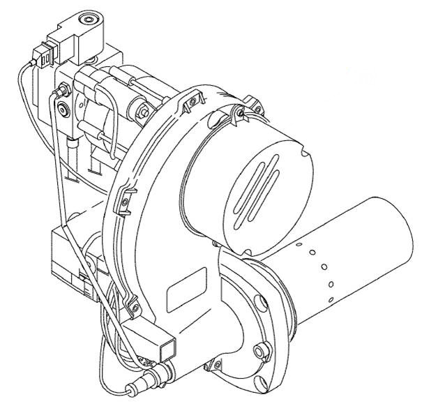Buderus plamenik BE 2.2-45G