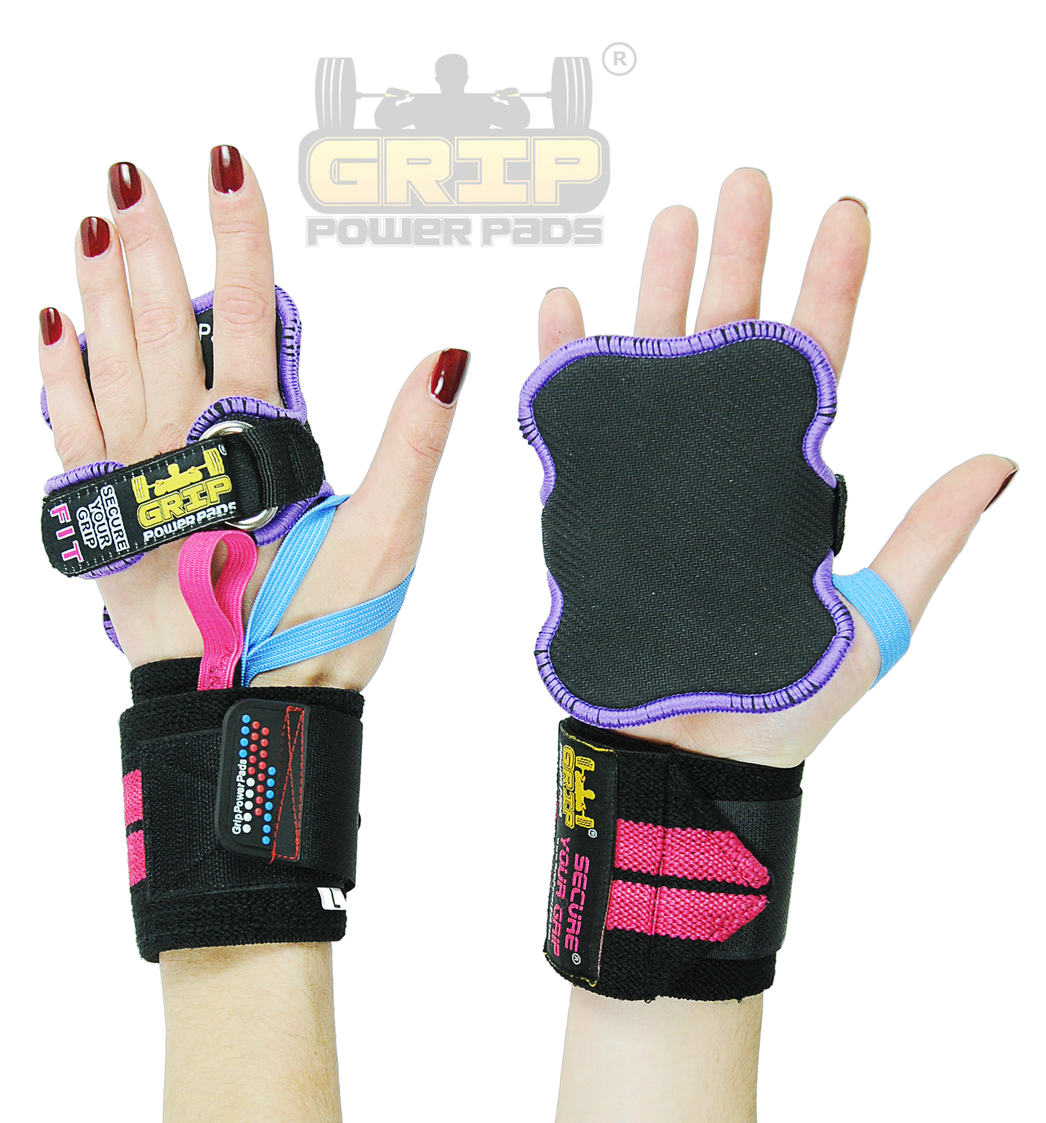 grip power pads wrist wraps