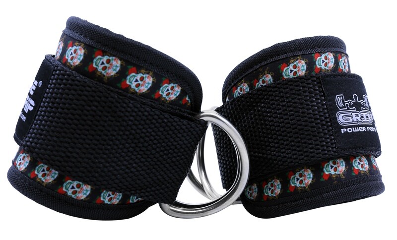 Coco Ankle Straps for Cable Machines Double D-Ring Adjustable Neoprene Premium Cuffs to Enhance Legs, Abs & Glutes For Men & Women