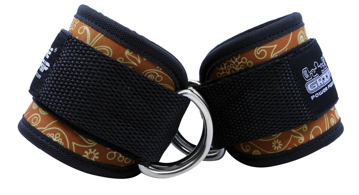 Fiesta Ankle Straps for Cable Machines Double D-Ring Adjustable Neoprene Premium Cuffs to Enhance Legs, Abs &amp; Glutes For Men &amp; Women