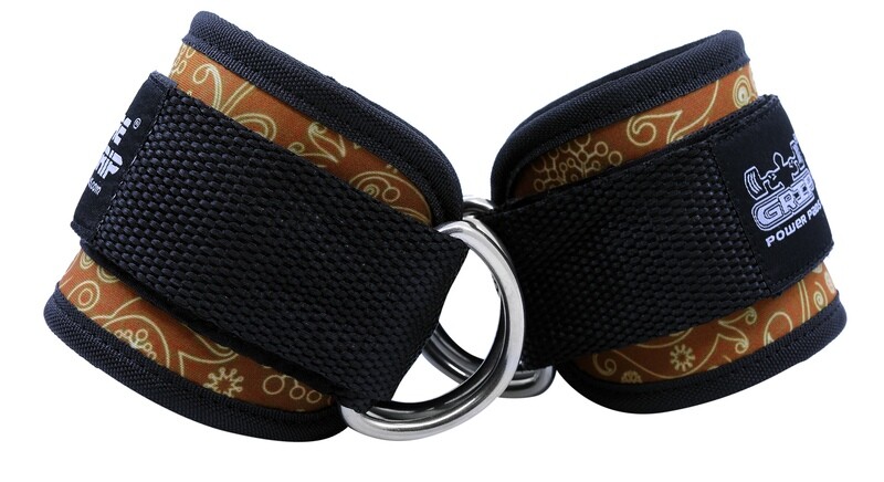 Fiesta Ankle Straps for Cable Machines Double D-Ring Adjustable Neoprene Premium Cuffs to Enhance Legs, Abs & Glutes For Men & Women
