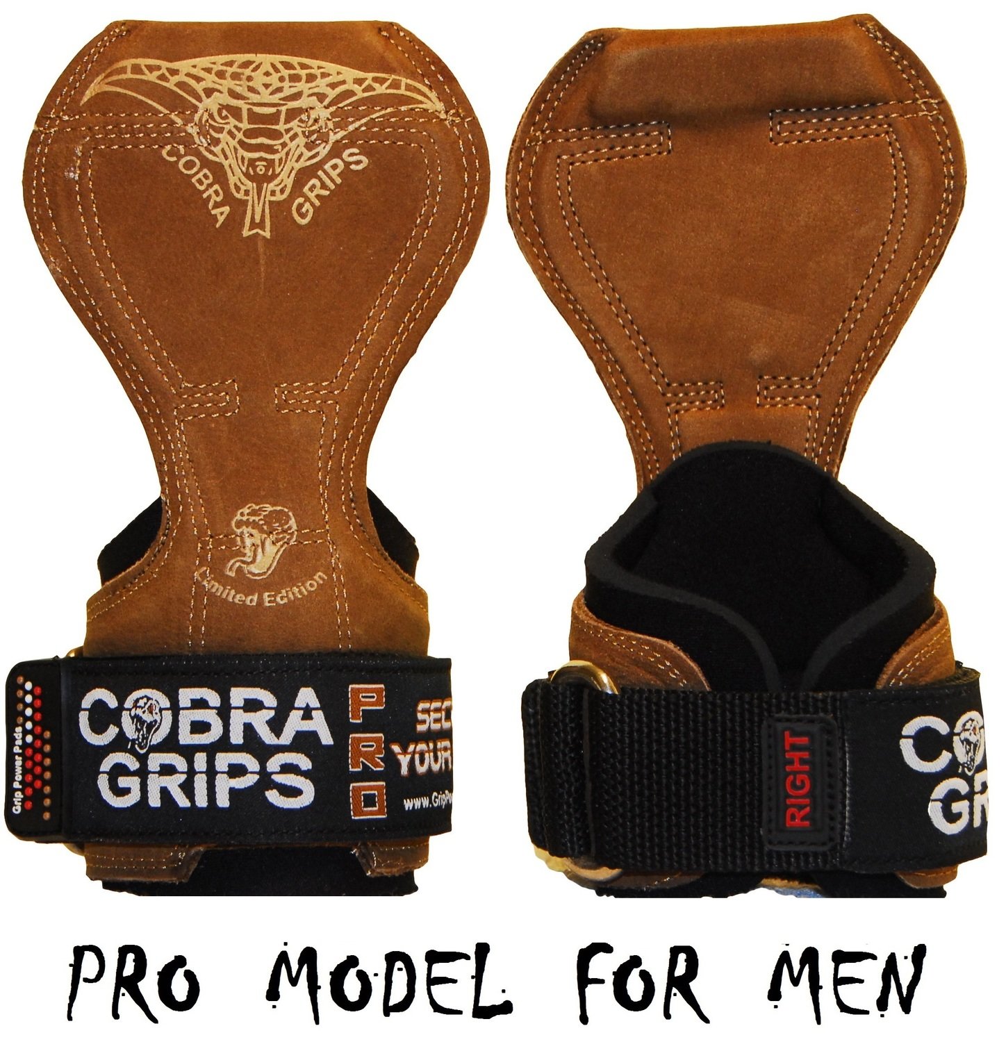 Cobra Grips PRO Brown Leather Limited Edition