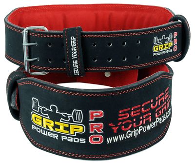 Weightlifting Regular Gym Belt Bodybuilder With Embroidered LOGO AMARA.