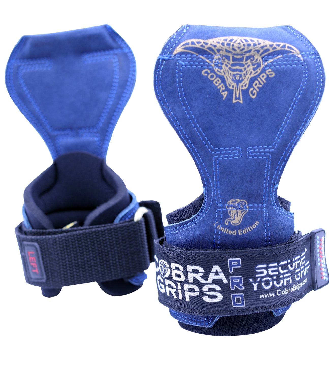 Cobra Grips PRO Limited Edition  Gym Body Building Hooks Gloves Sports Weight Lifting Grips