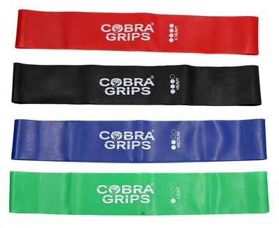 Resistance Loop Bands Exercise Workout Bands - Best for Stretching Physical Therapy and Home Fitness
