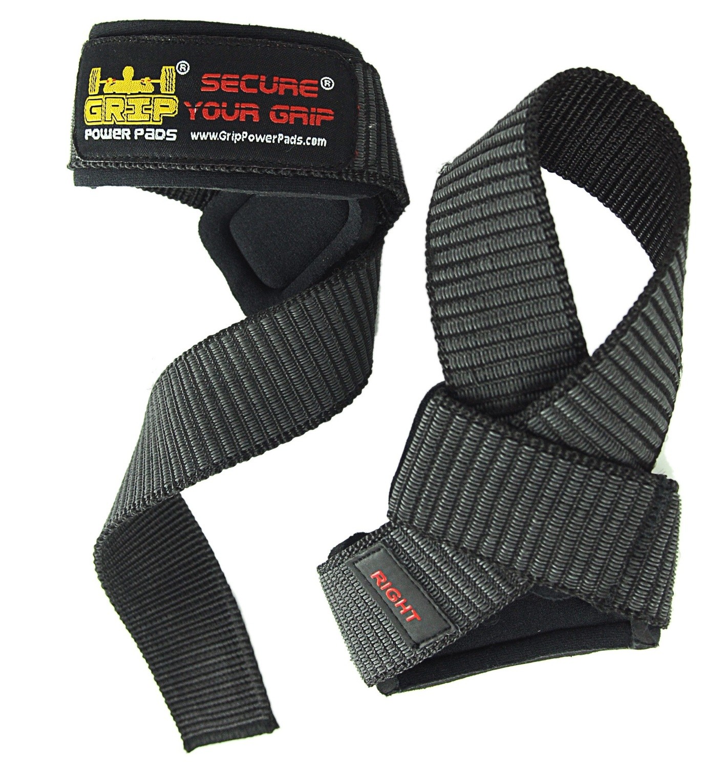 Deluxe Classic Heavy Duty Neoprene Padded Weight Lifting Straps