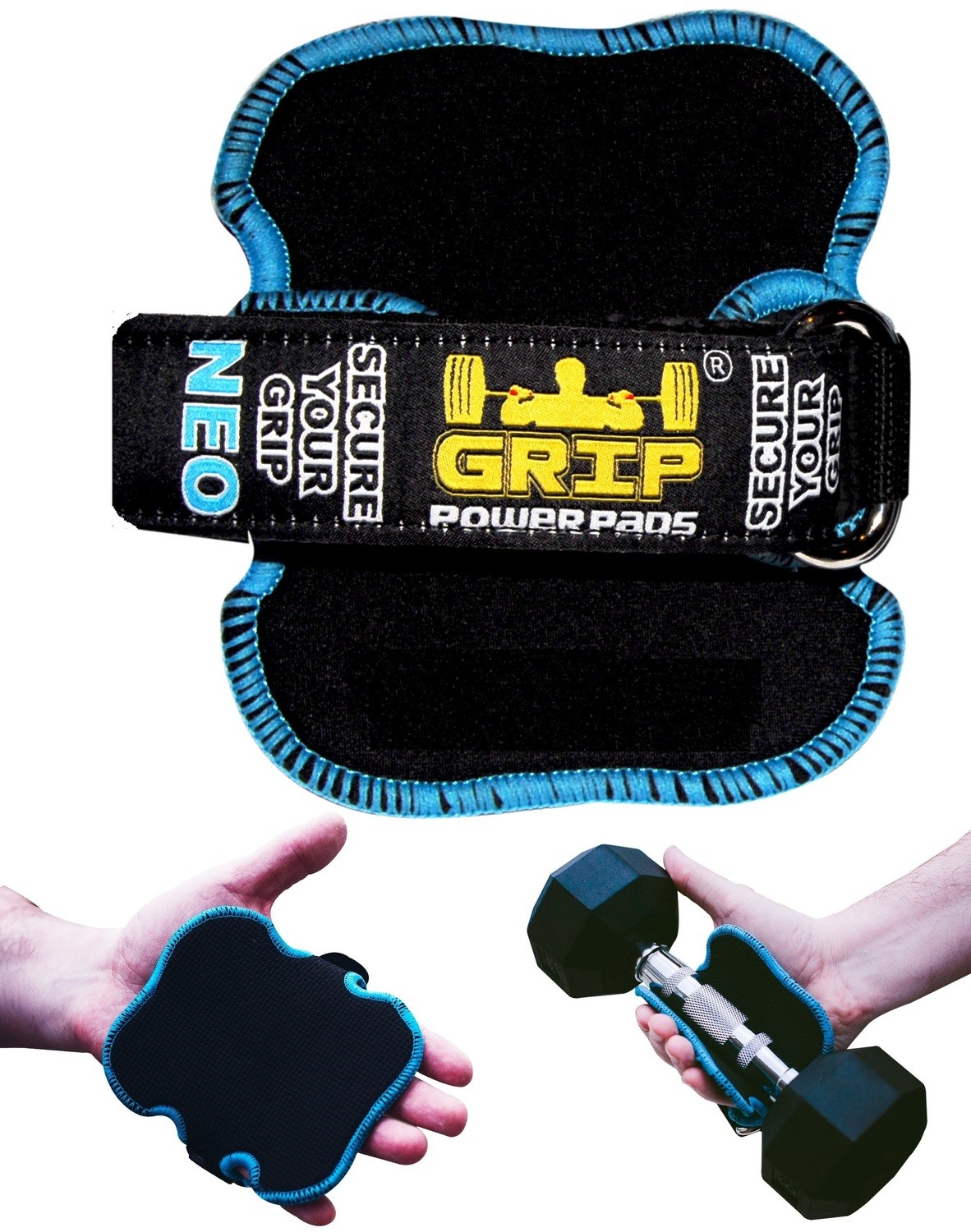Grip Power Pads NEO Grip Pad Gym Gloves Alternative Weightlifting Grips