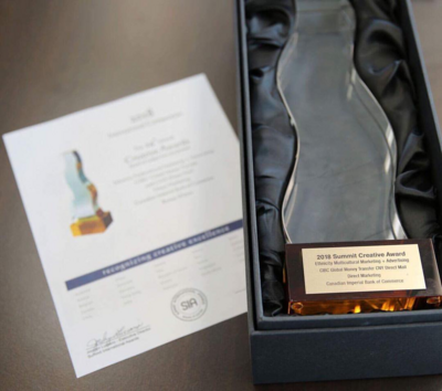 Bronze Crystal Trophy