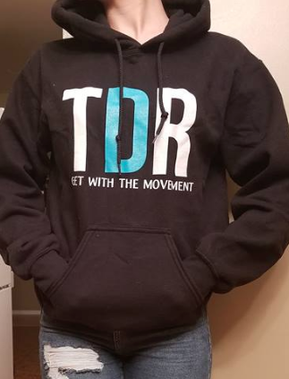 TDR Logo Hoodie (Black)