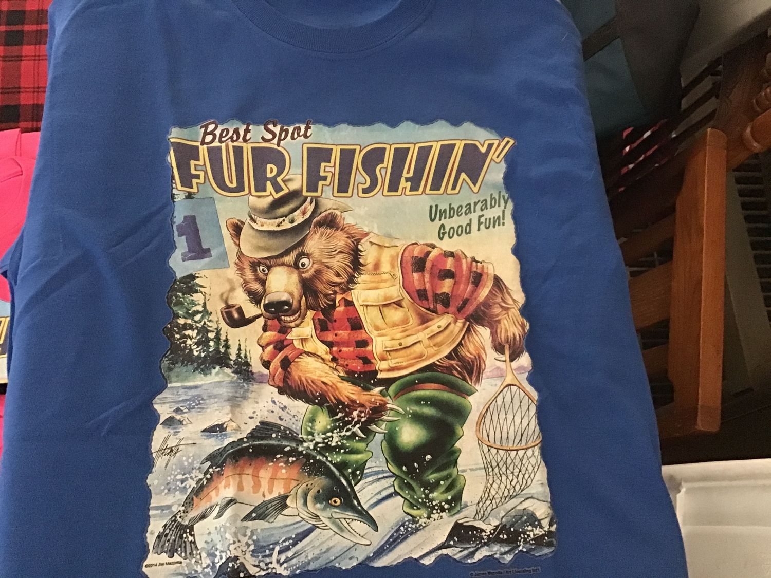 Fur Fishing T-shirt