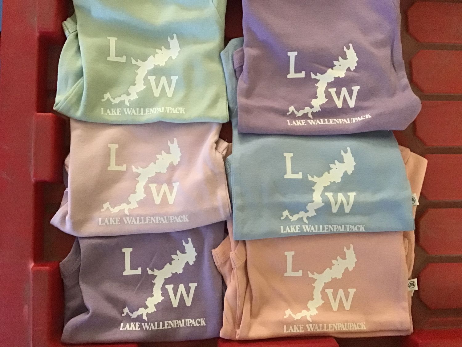 Lake Wallenpaupack infant onesies
