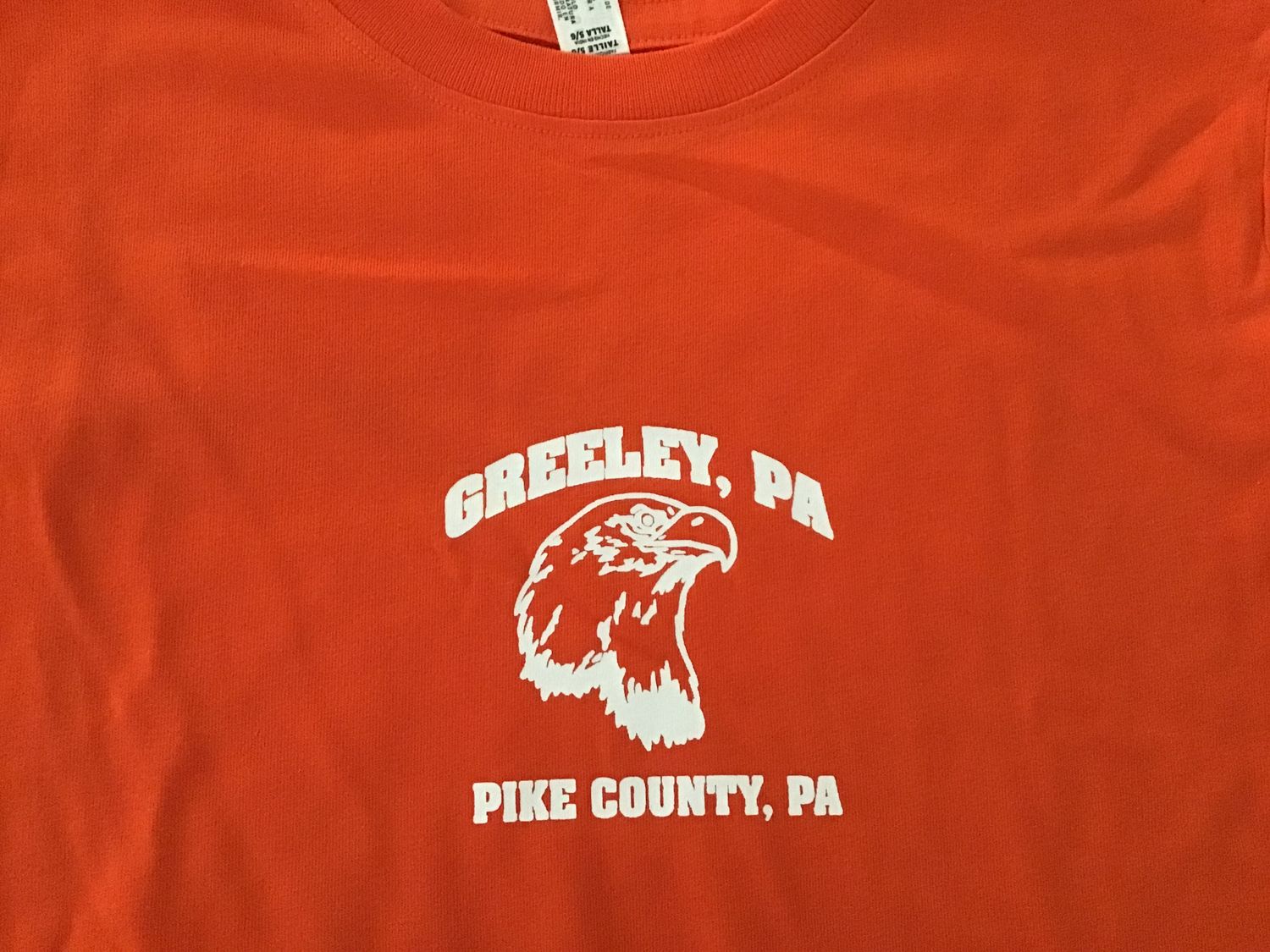 Greeley, Pa toddler 5/6 orange tee