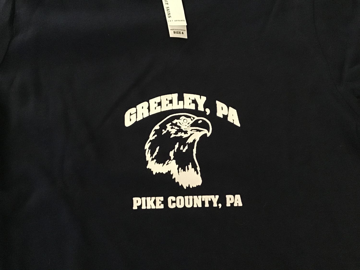 Greeley, Pa toddler 4 navy tee