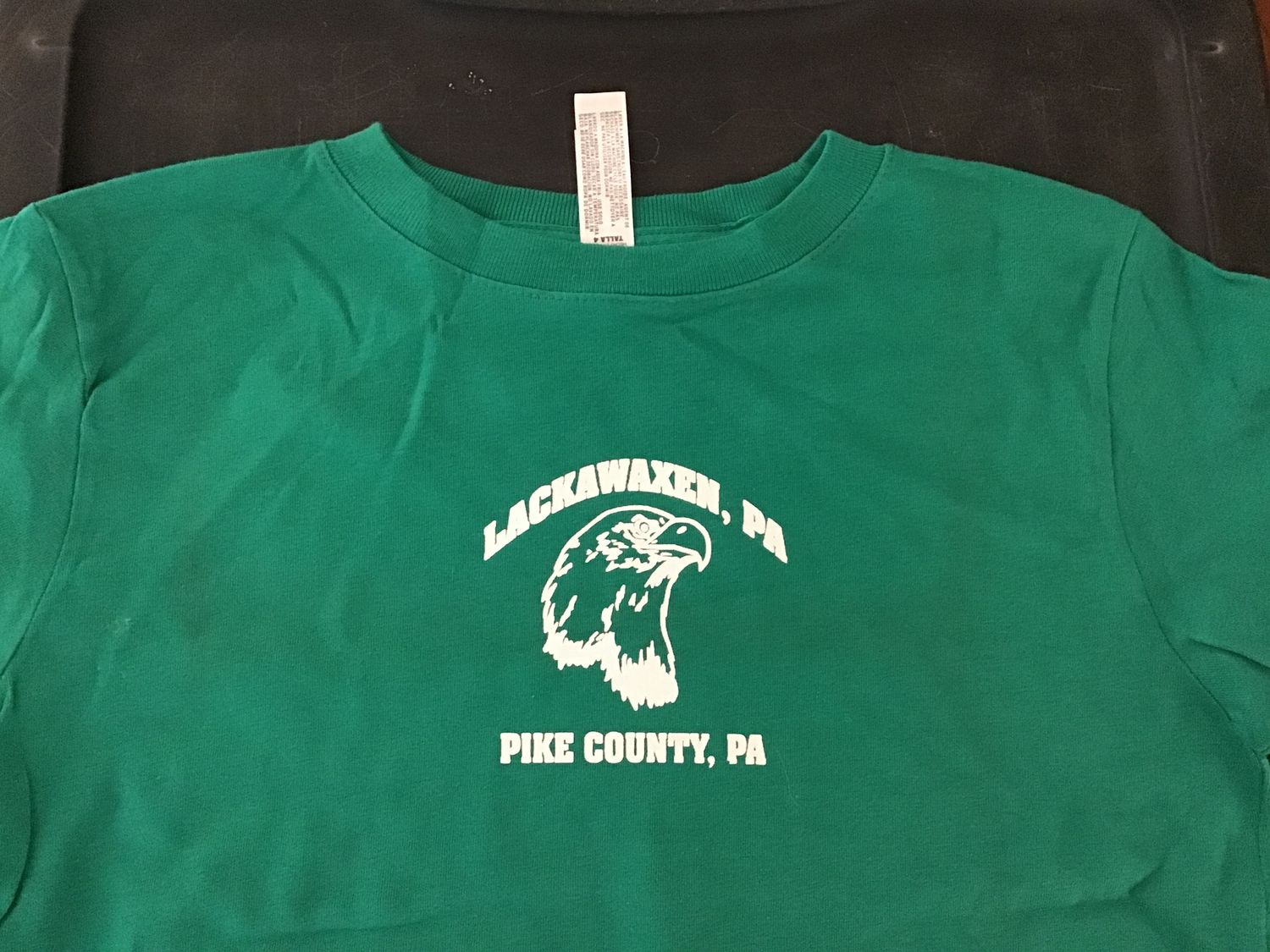 LACKAWAXEN, PA Toddler 4 green tee