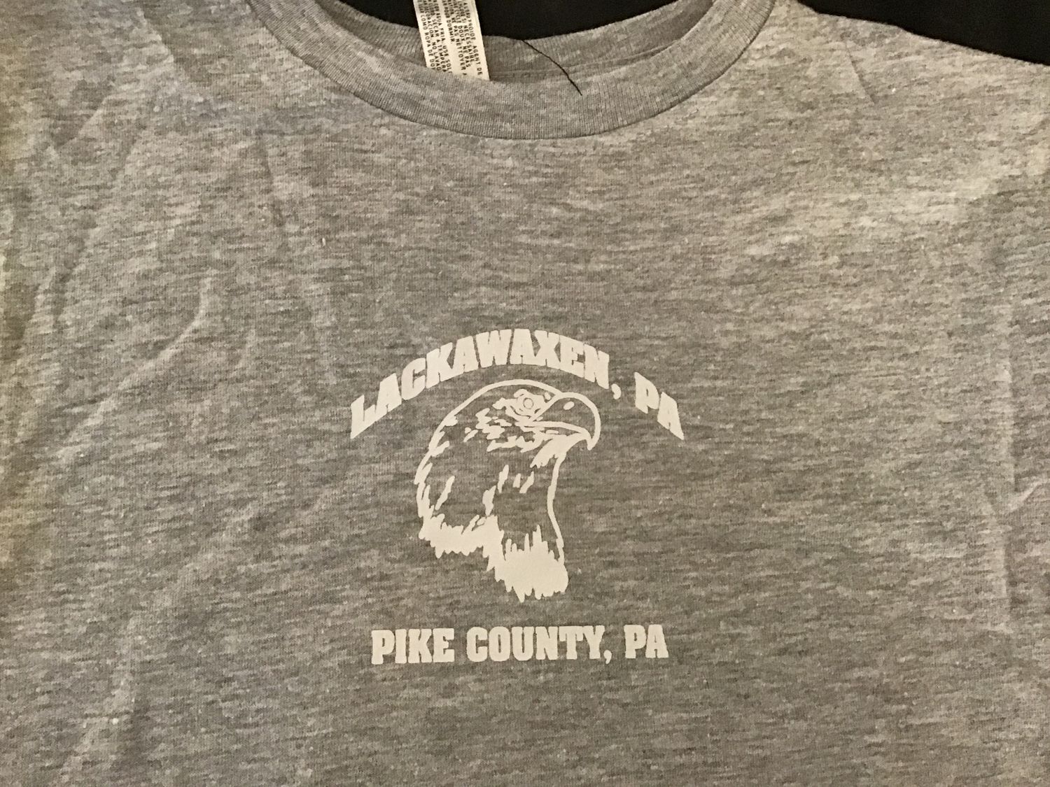 Lackawaxen, Pa toddler 5/6 grey tee