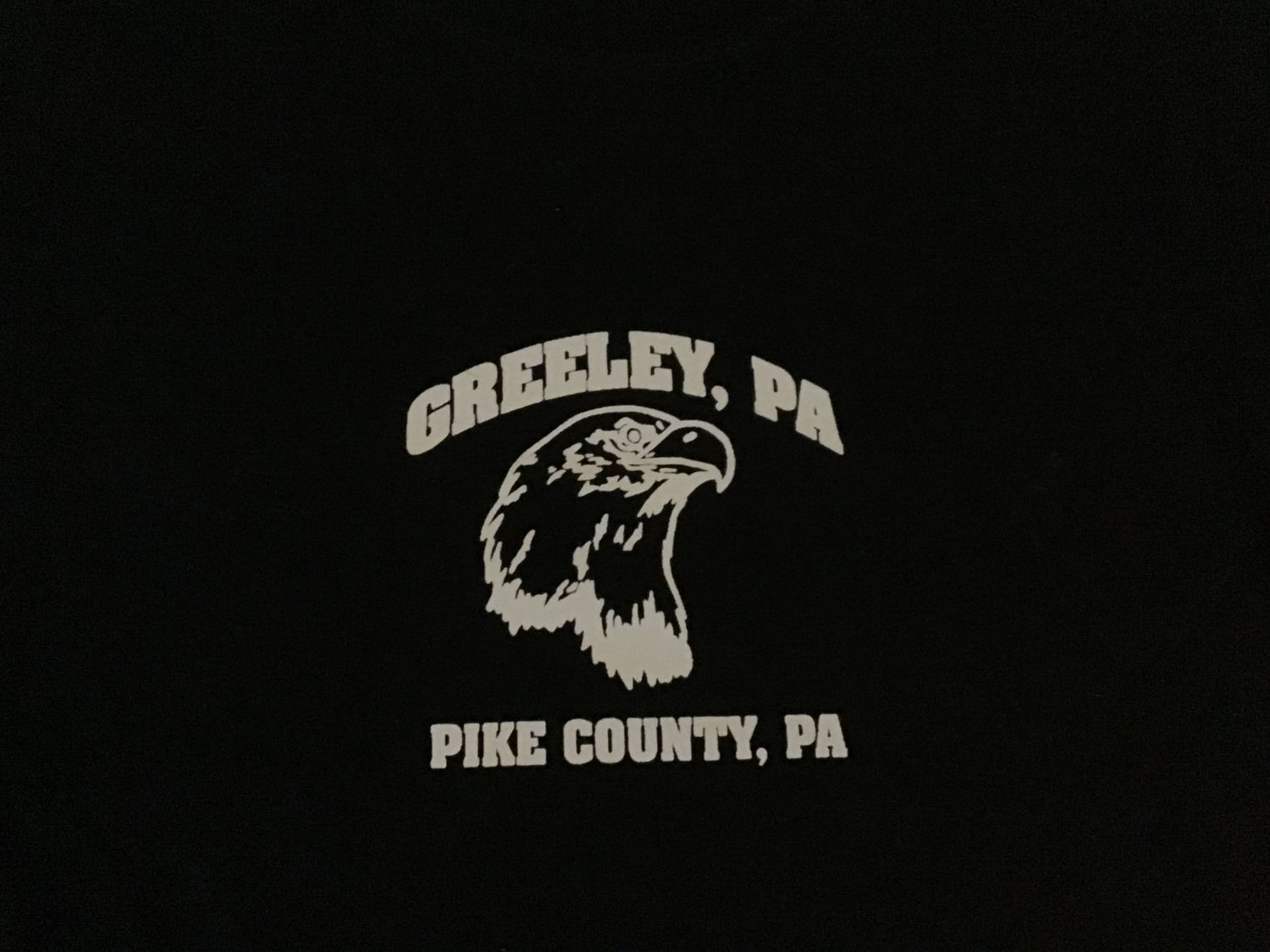Greeley, Pa toddler 5/6 black tee