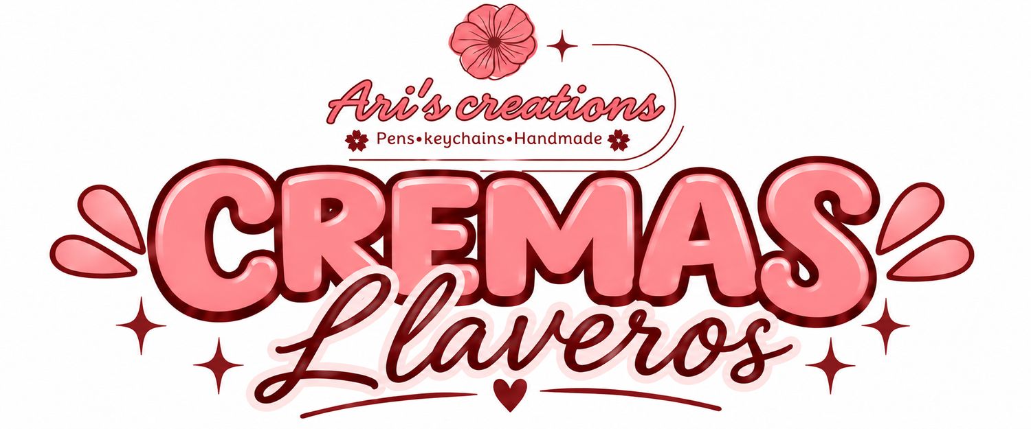 Cremas llaveros personalizadas