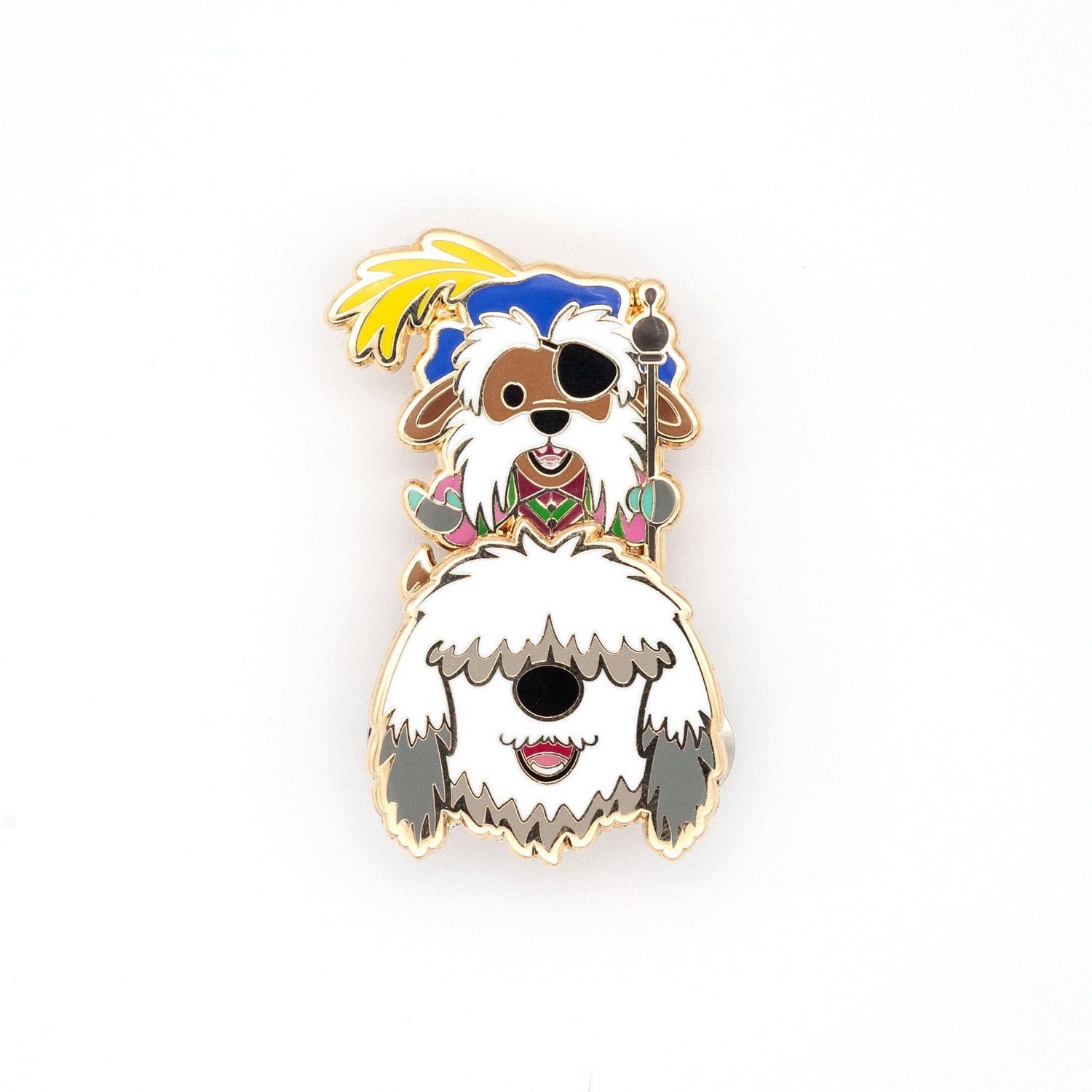 Little Shop of Pins - Sir Didymus and Ambrosius Interlocking Pin Set