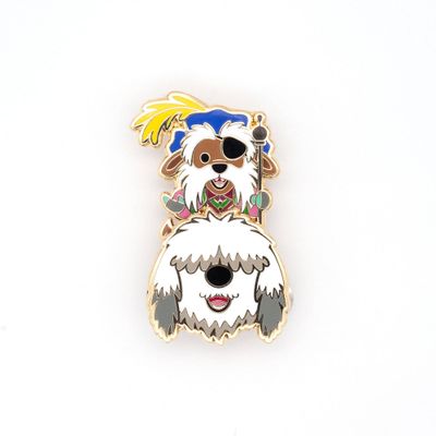 Little Shop of Pins - Sir Didymus and Ambrosius Interlocking Pin Set