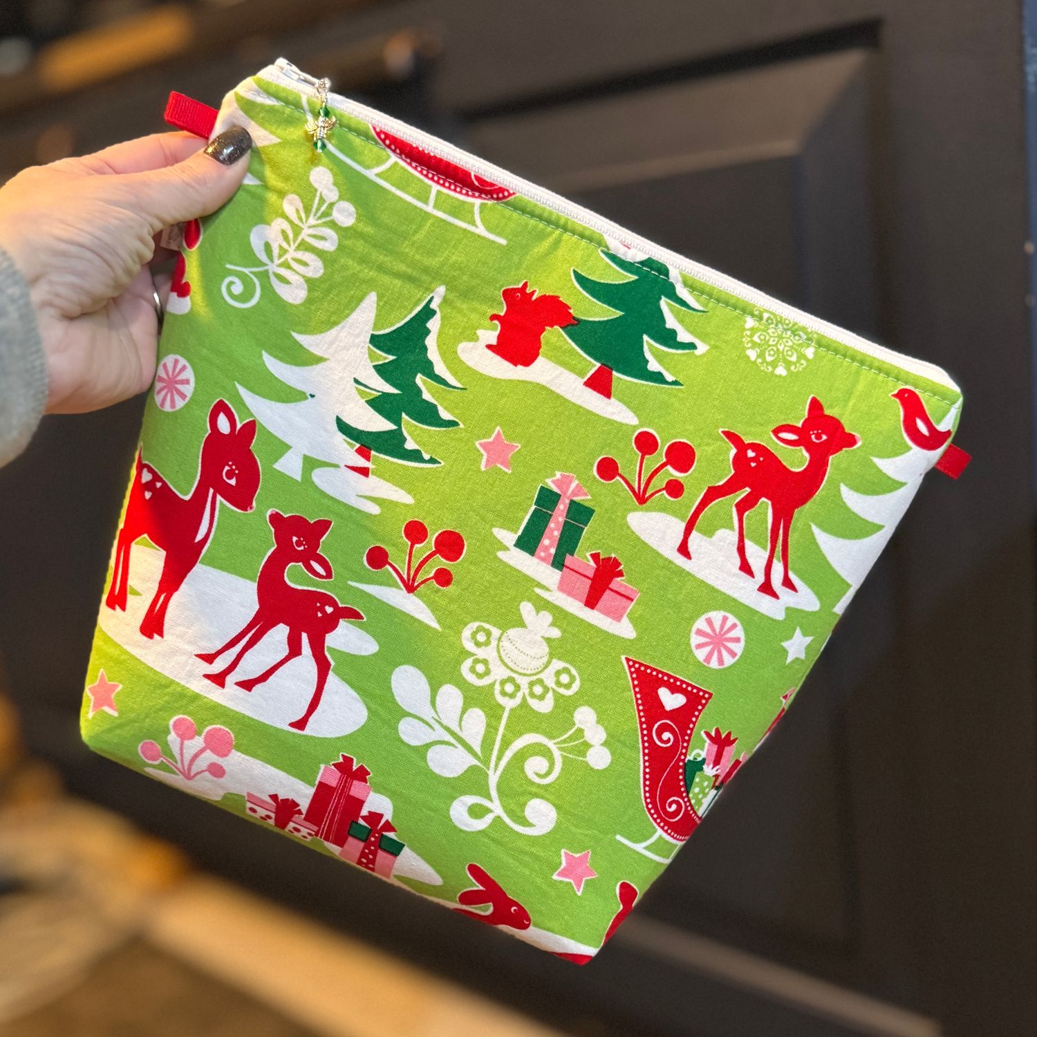 Vintage Deer, Choose your size: Tall Wedge