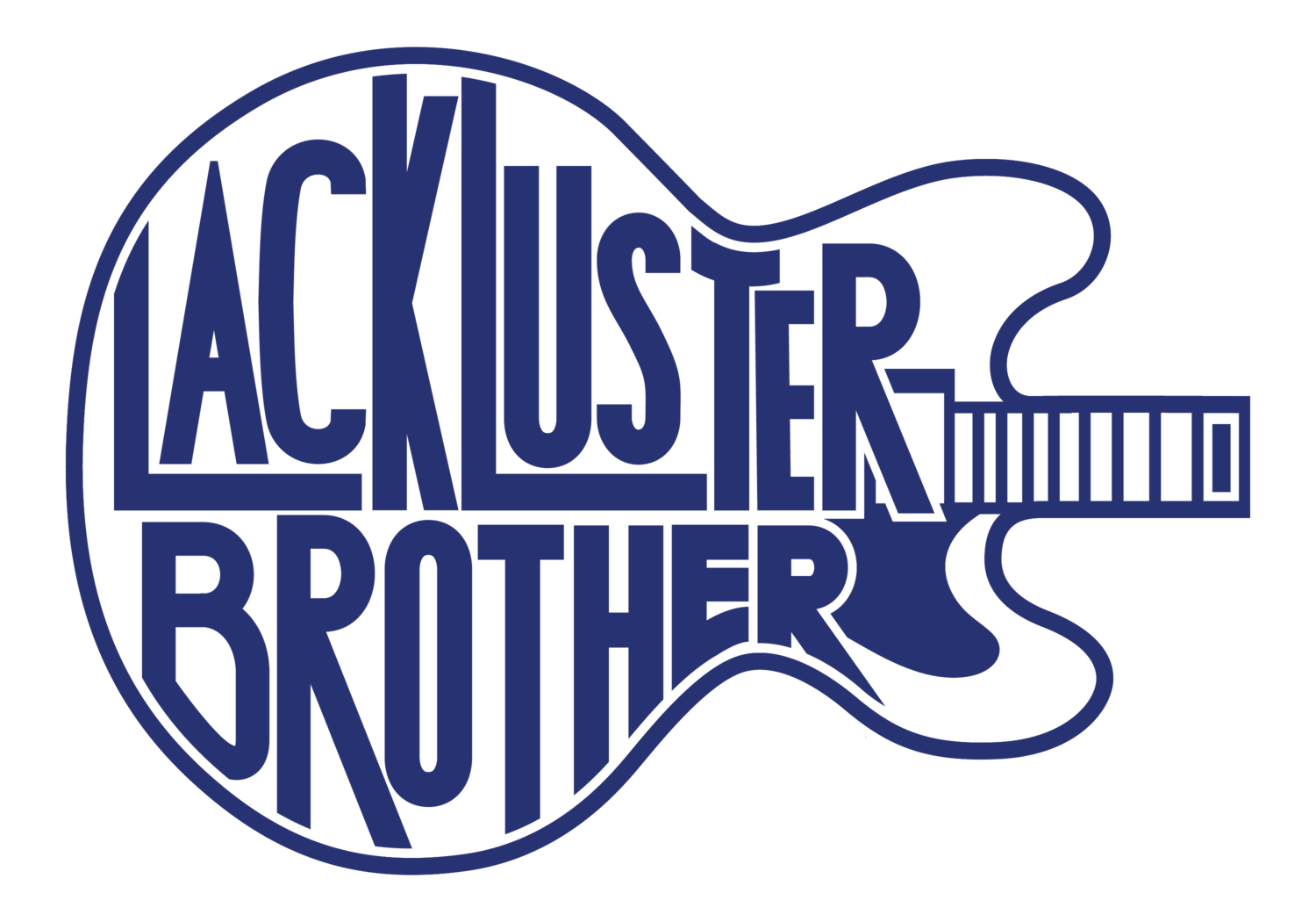 Lackluster Brother Logo Sticker