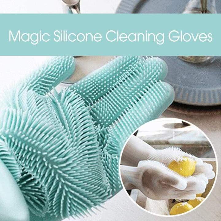 MAGIC SILICONE CLEANING GLOVES