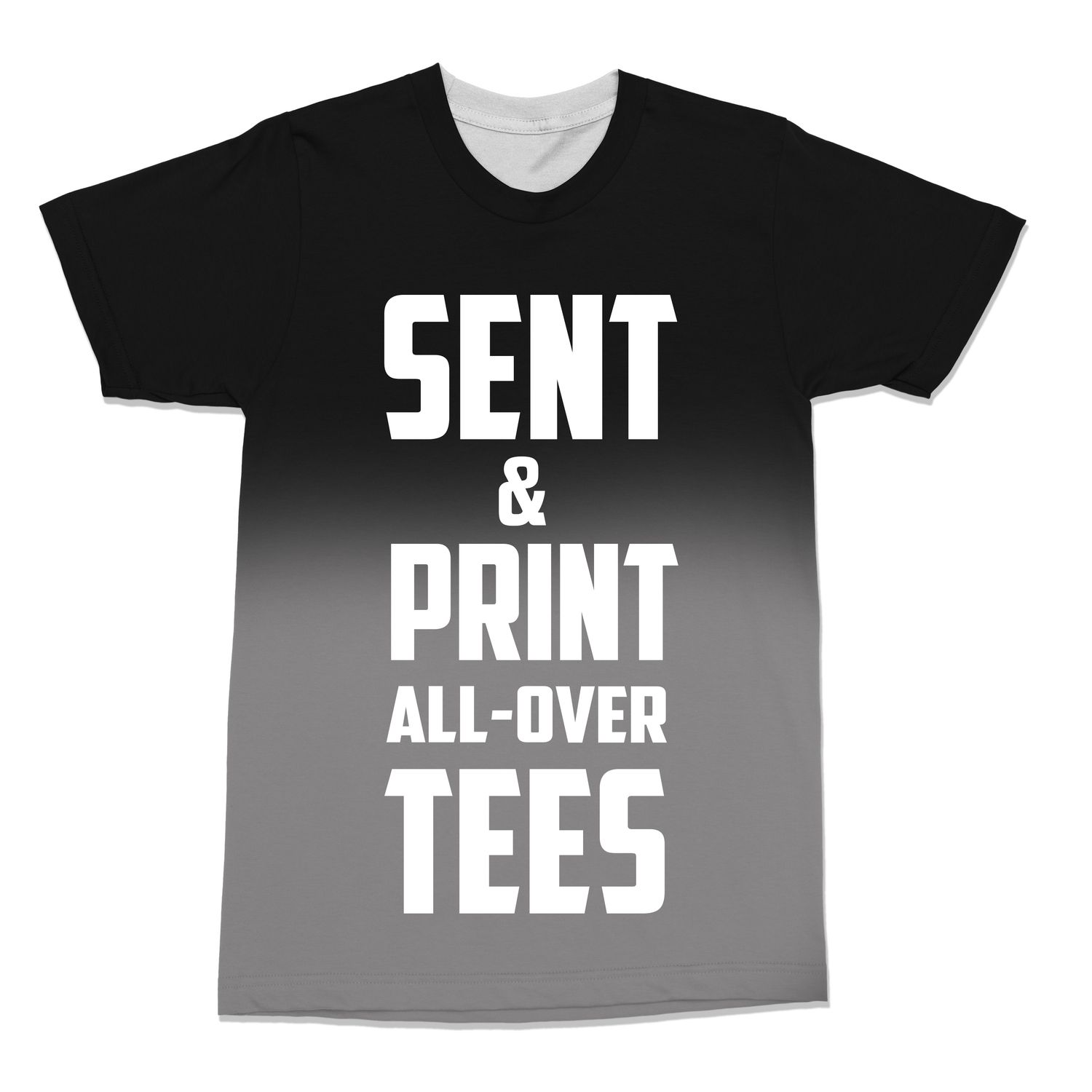 SENT &amp; PRINT TEES-SINGLE SIDED