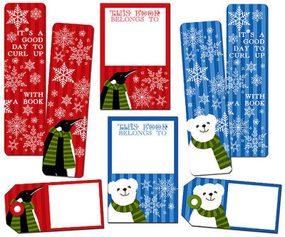 Winter Friends Bookmark Set