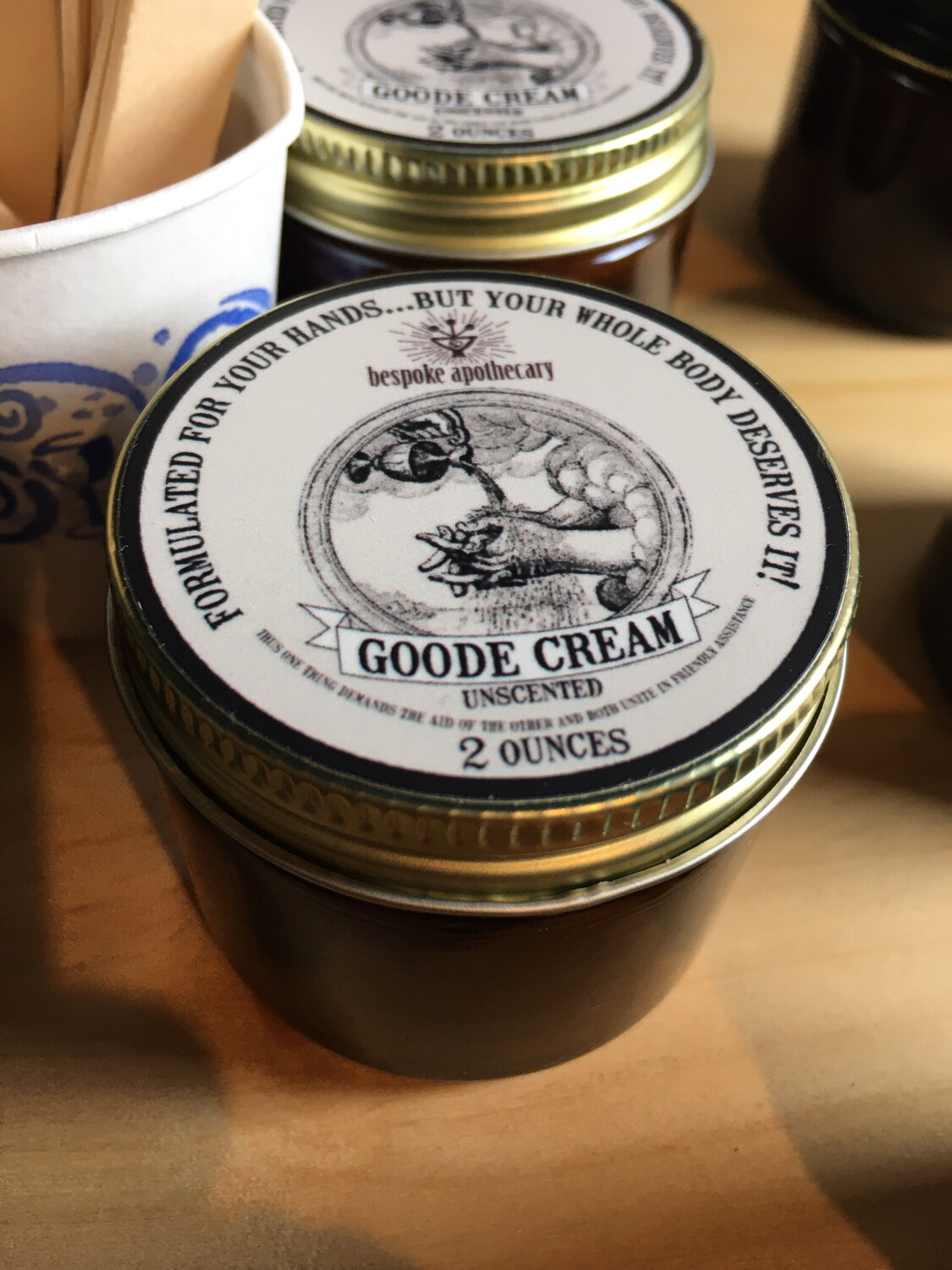 4 oz. GOODE Cream - formulated for your hands but your whole body deserves it!