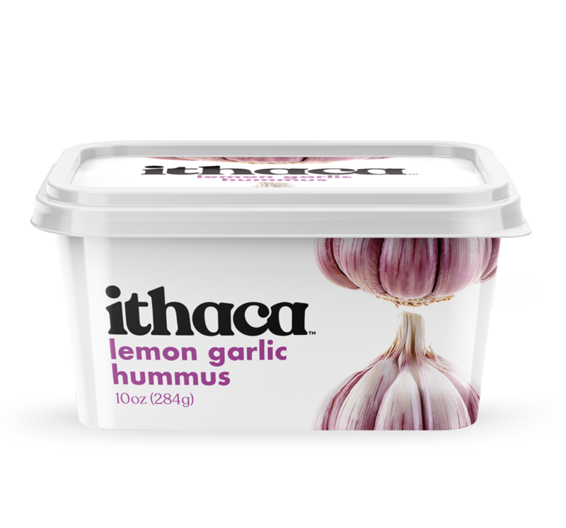 Ithaca Hummus lemon garlic hummus 10oz 284g