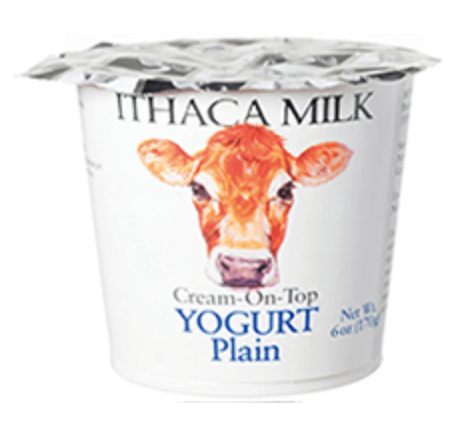 ITHACA MILK Plain Yogurt 6 oz