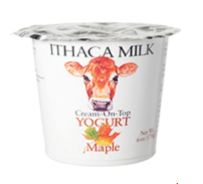 ITHACA MILK Maple Yogurt 6 oz