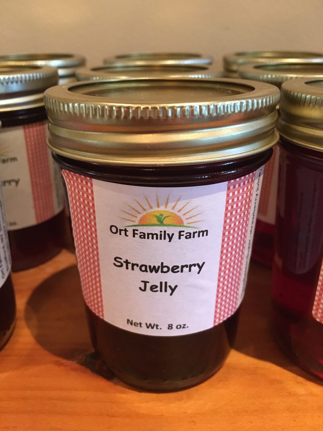 Strawberry Jelly 8 oz