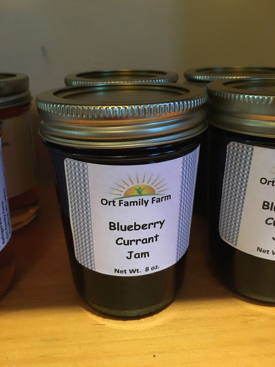 Blueberry Current Jam 8 oz