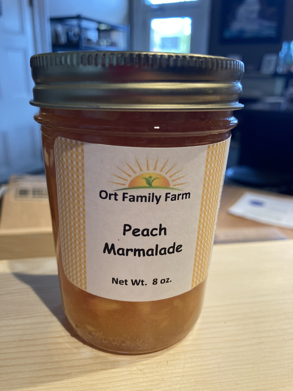 Peach Marmalade 8 oz