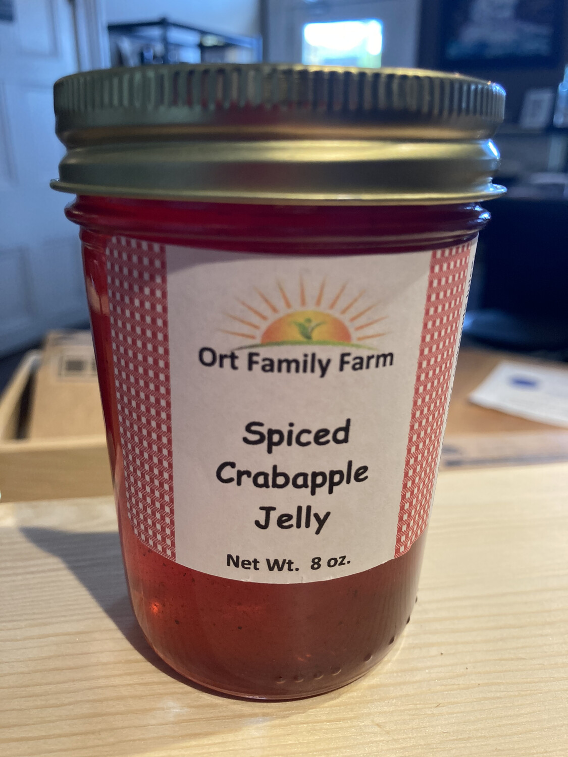 Spiced Crabapple Jelly 8 oz