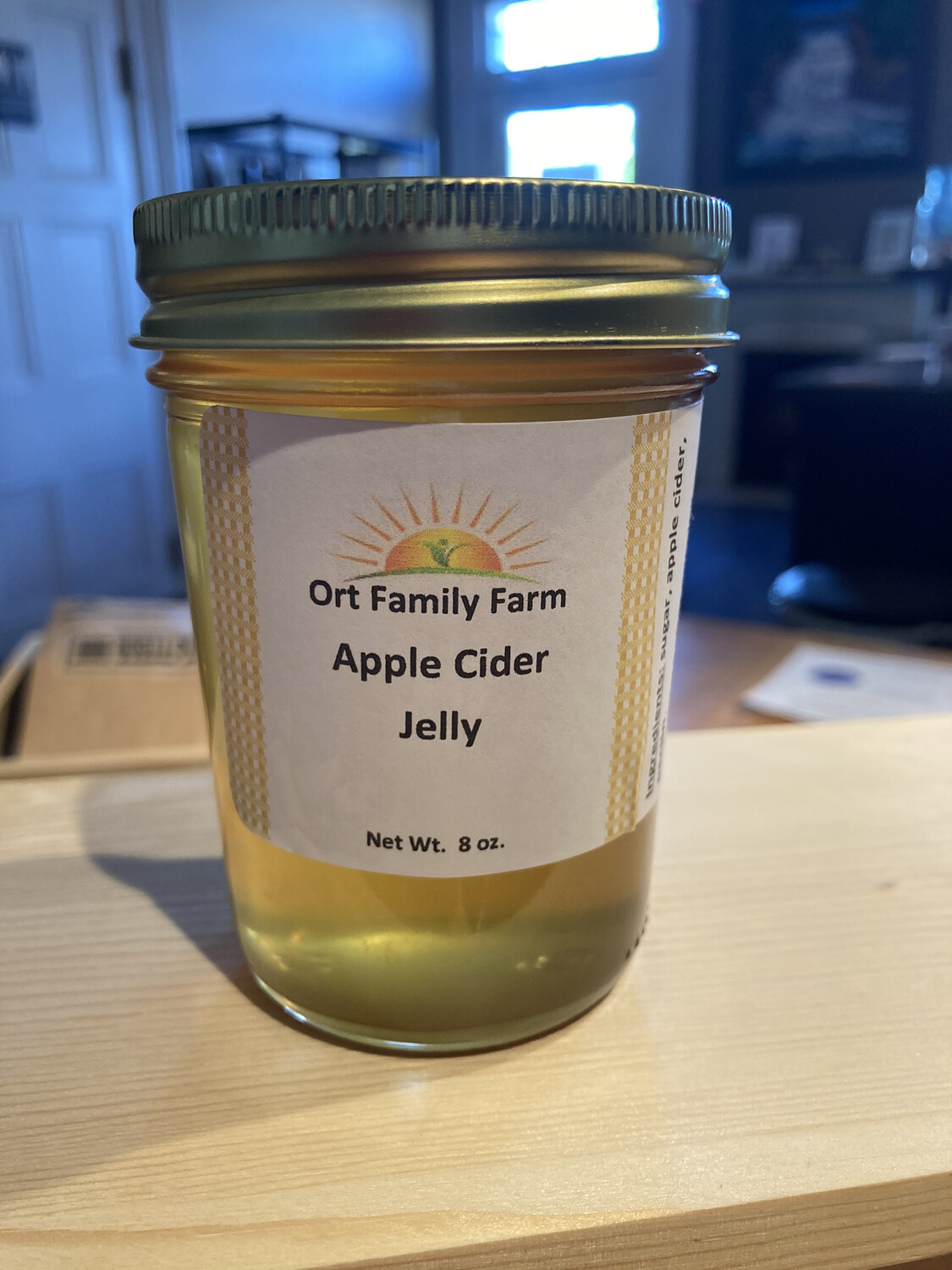 Apple Cider Jelly 8 oz