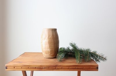 Barley Carved Vase (online only)