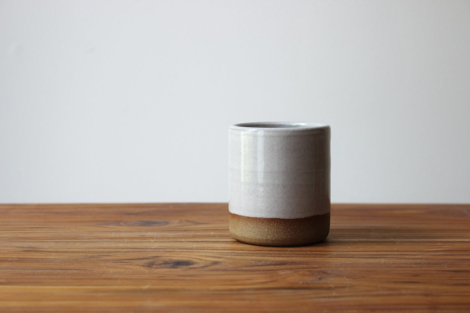 Child's Cup in Stoneware White