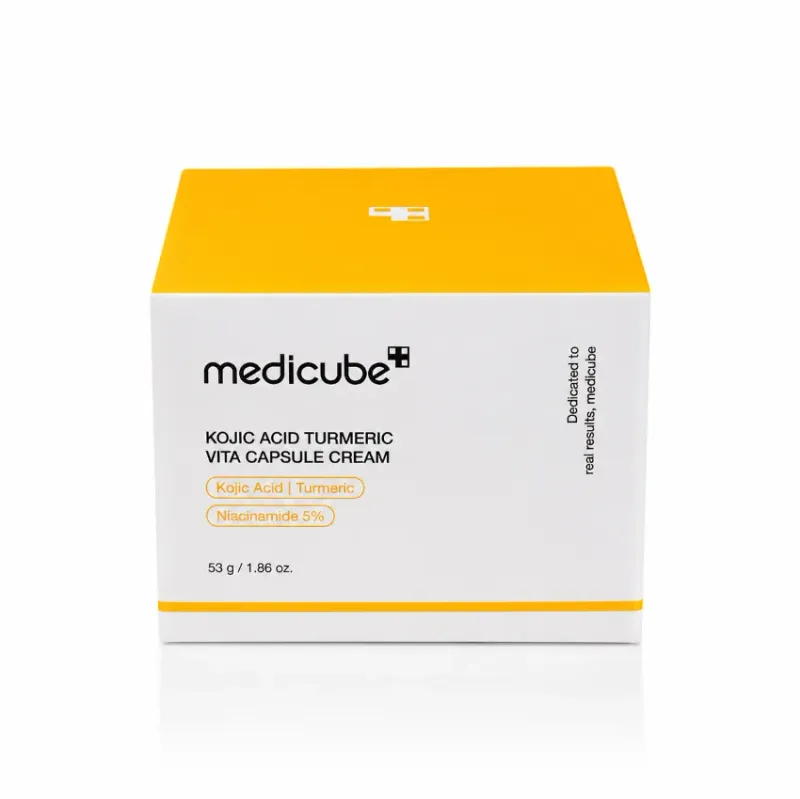 Medicube – Crema en cápsulas de ácido kójico y cúrcuma Vita, 53 g