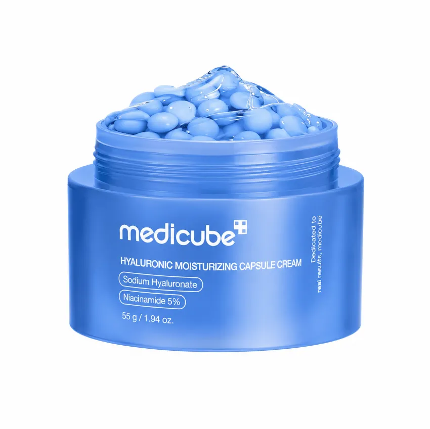 Medicube – Crema hidratante en cápsulas con ácido hialurónico, 55 g