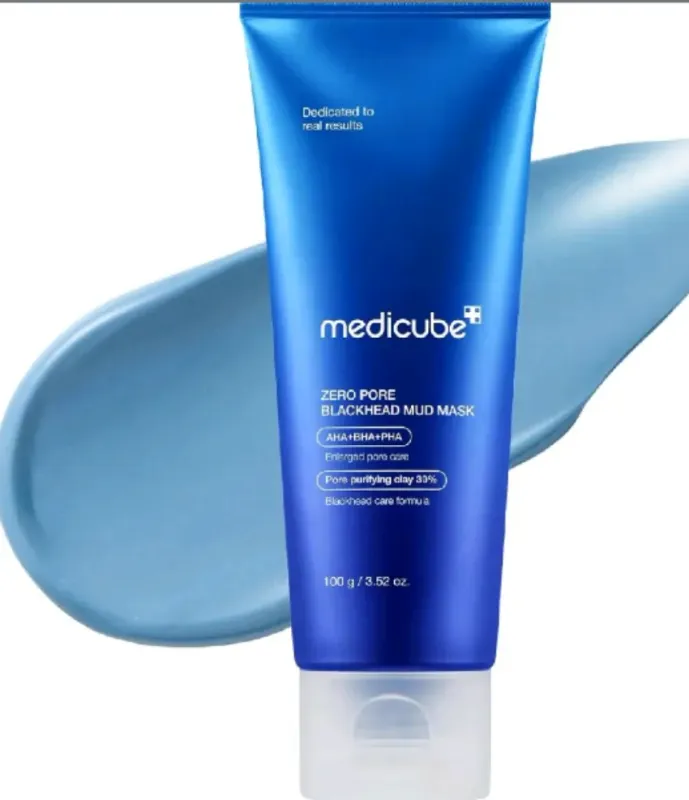 Medicube – Mascarilla de barro para puntos negros Zero Pore, 100 g